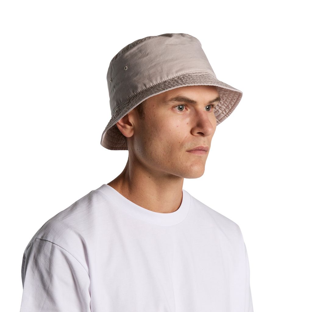 [1181-F_BLK-P-OS] Faded Bucket Hat - 1181 (Faded Black)