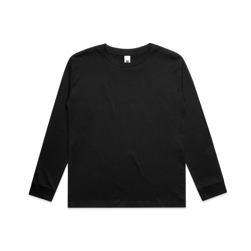 [3063-BLACK-V-8K] Youth Classic L/S Tee - 3063 (8, Black)