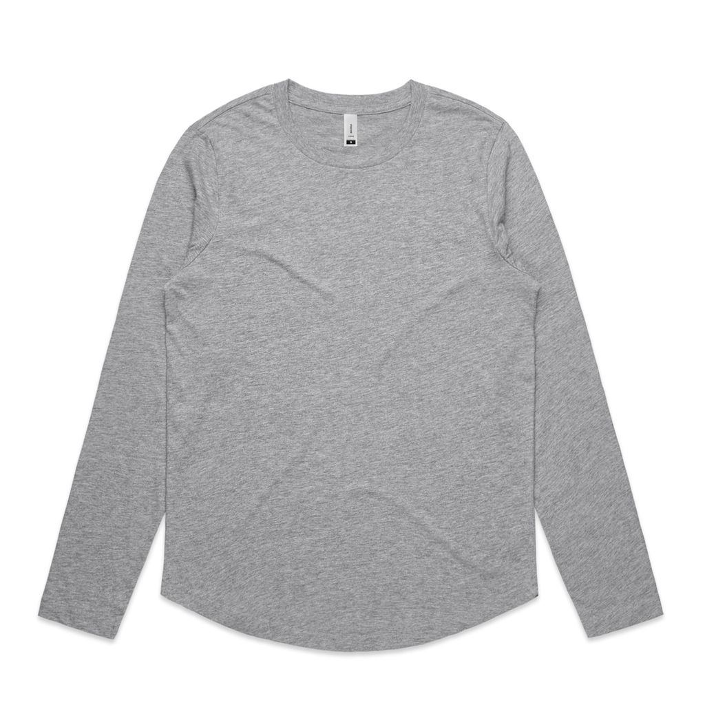 Wo's Curve L/S Tee - 4055