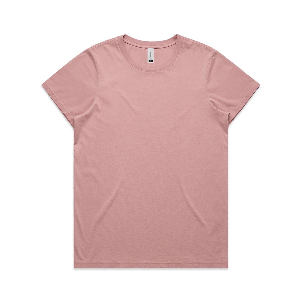 [4065-F_BLK-F-XS] Wo's Maple Faded Tee - 4065 (XS, Faded Black)