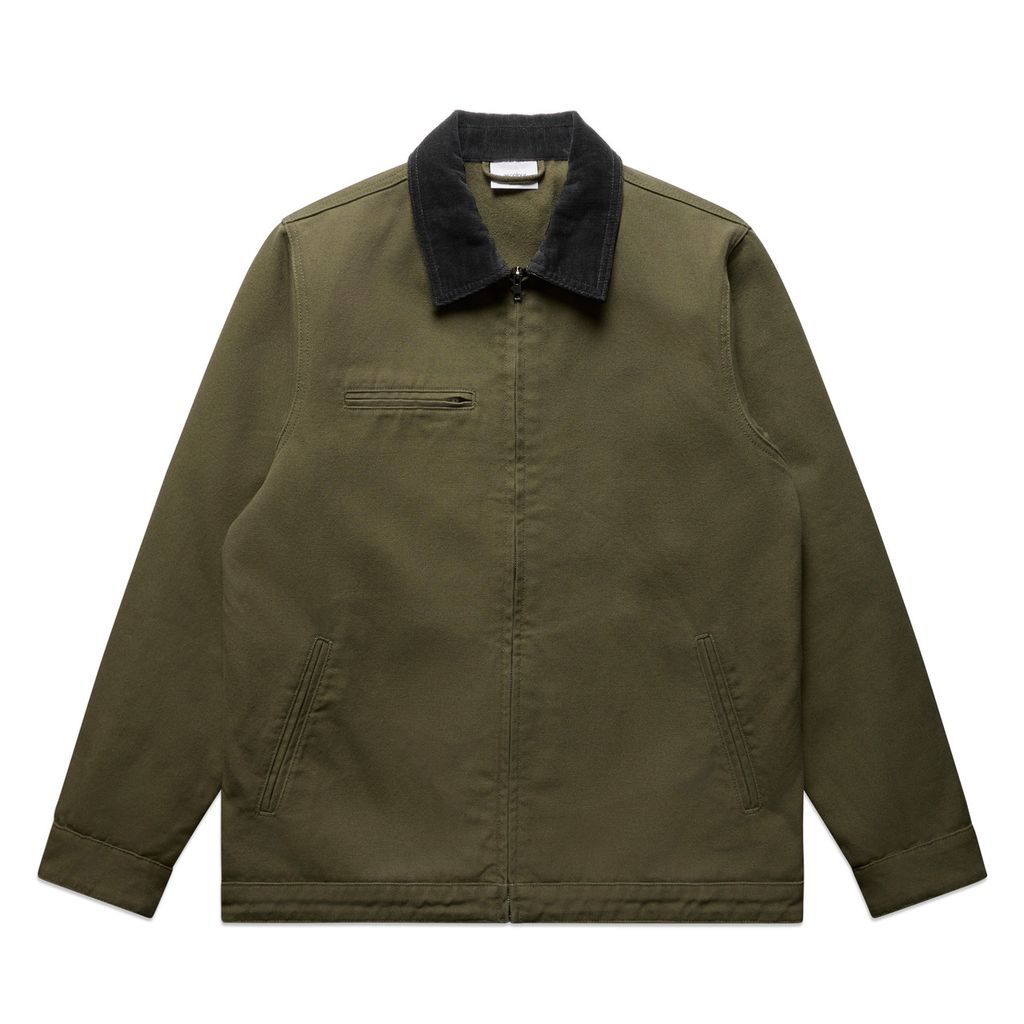 Canvas Cord Collar Jacket - 5533