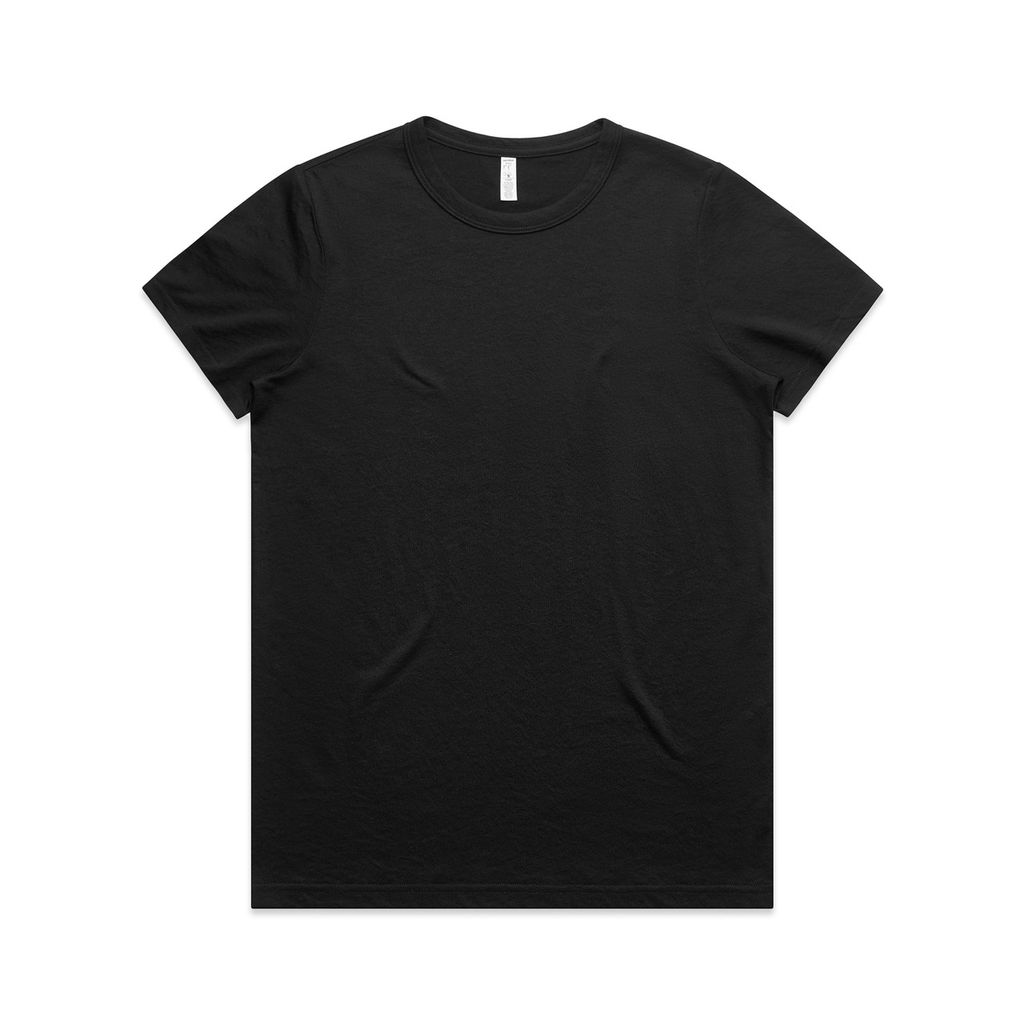 [4610-BLACK-F-XS] Wo's Maple Active Blend Tee - 4610 (XS)