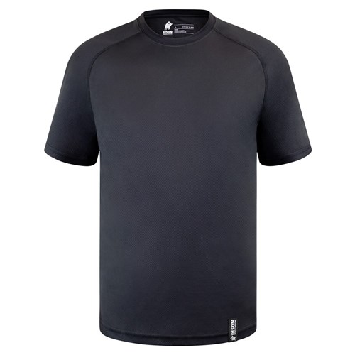 T-shirt Recycled Polyester Black (TSDOPB)