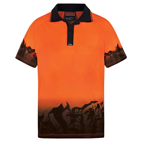 [AM006157] Polo Day Only Polyester Orange