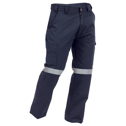 [AM006218] Trouser Cotton Taped Navy (TNBCO)
