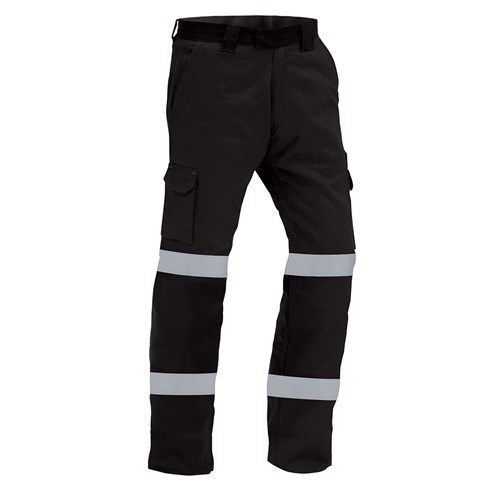 [AM006223] Trouser Ripstop Cotton Taped Black (TNBCOLW)