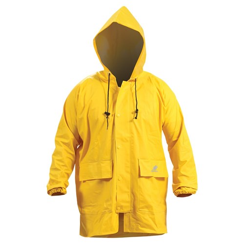 [AM006277] Jacket Stamina PVC Yellow (2TPARKA)