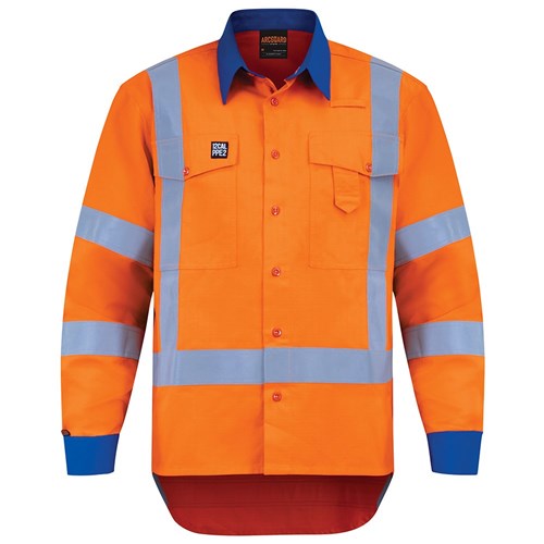 [AM006353] Shirt Arcguard 12Cal TTMC-W17 Inheratex Royal Blue/Orange