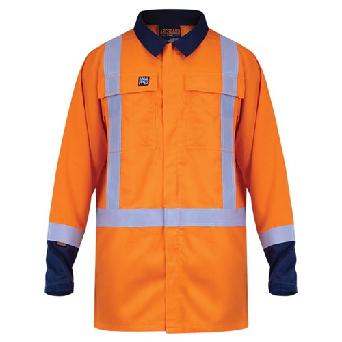 [AM006355] Jacket Arcguard 8.8CAL TTMC-W17 Inheralite Orange/Navy
