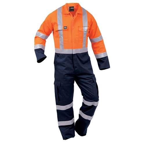 [AM006413] Overall Arcguard 13Cal Day/Night Zip Orange/Navy (FTPCOLT)
