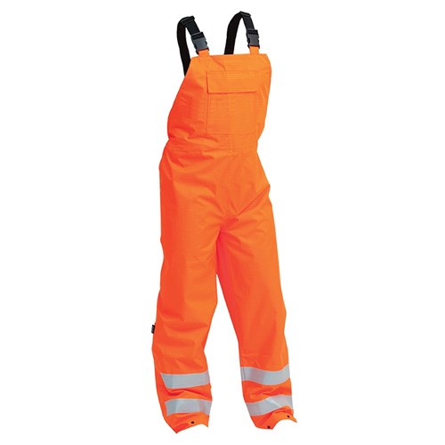 [AM006486] Bib trouser Stamina FR and Antistatic Orange (BIOPO)